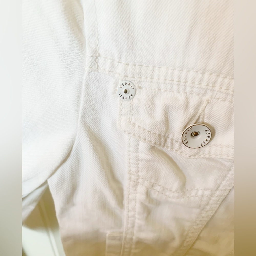 White Jean Jacket - Picture 3 of 8